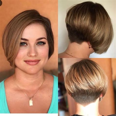 undercut bob|undercut bob for thick hair.